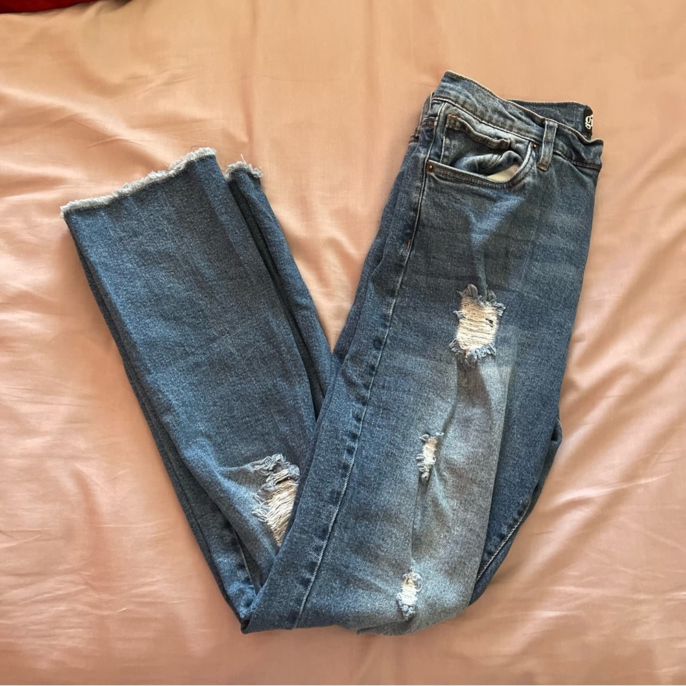 Girl Ish High waisted flared jeans